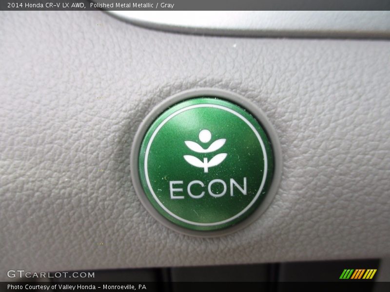 Polished Metal Metallic / Gray 2014 Honda CR-V LX AWD