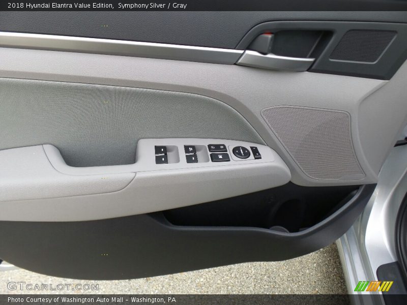 Symphony Silver / Gray 2018 Hyundai Elantra Value Edition