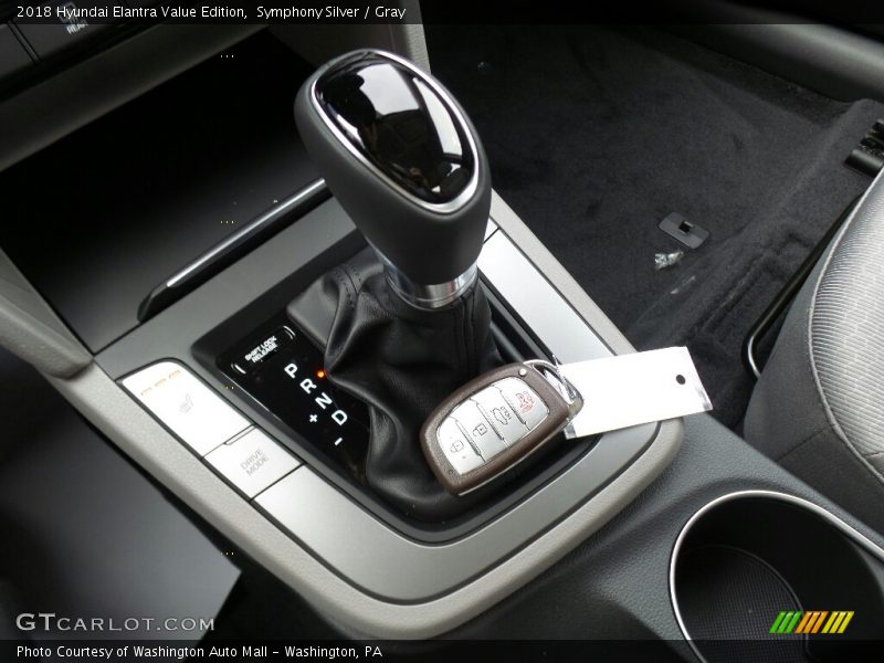  2018 Elantra Value Edition 6 Speed Automatic Shifter
