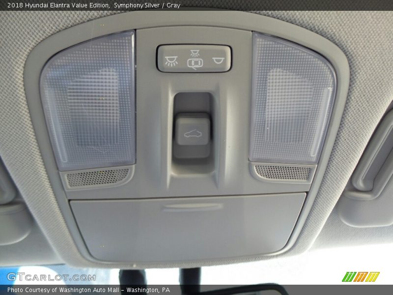 Symphony Silver / Gray 2018 Hyundai Elantra Value Edition