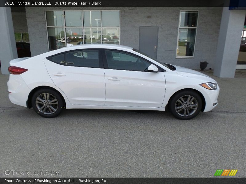  2018 Elantra SEL Quartz White Pearl