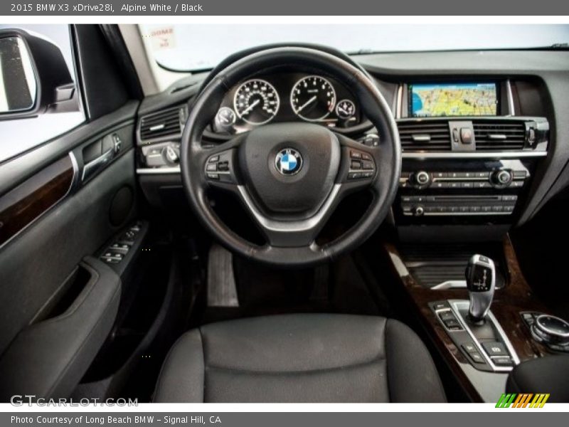 Alpine White / Black 2015 BMW X3 xDrive28i