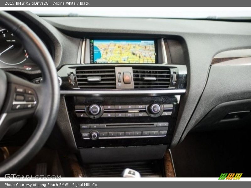 Alpine White / Black 2015 BMW X3 xDrive28i