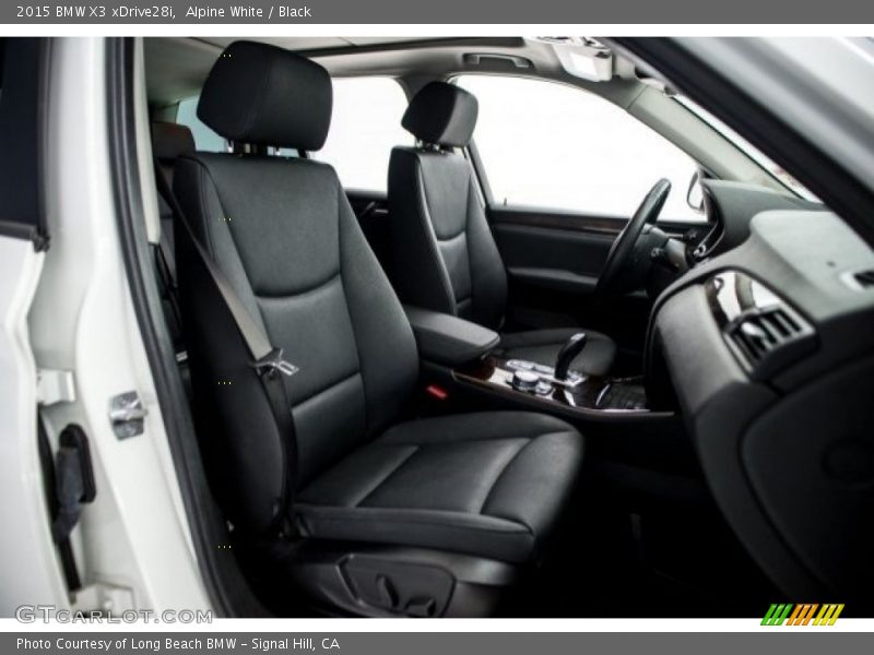 Alpine White / Black 2015 BMW X3 xDrive28i