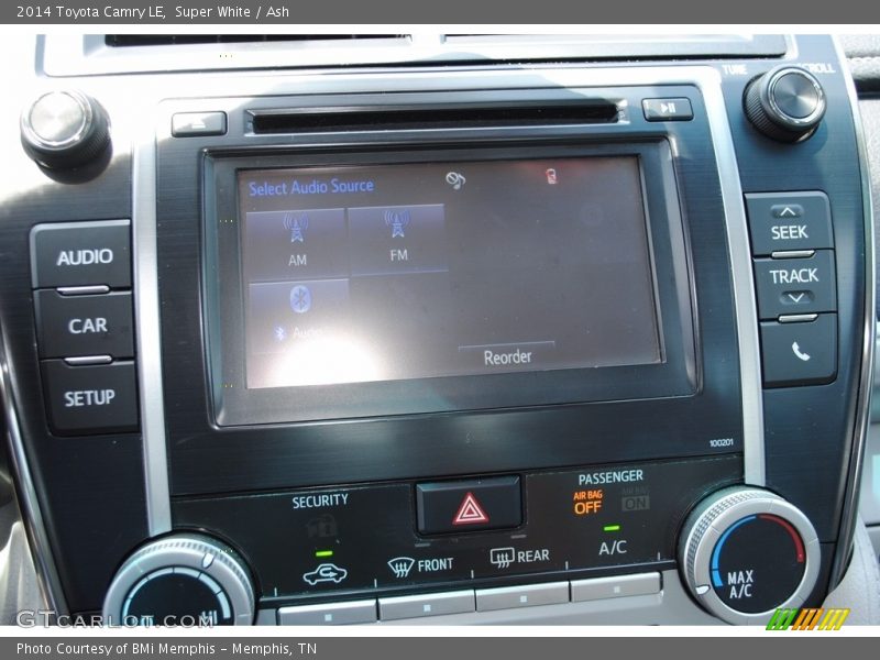Super White / Ash 2014 Toyota Camry LE