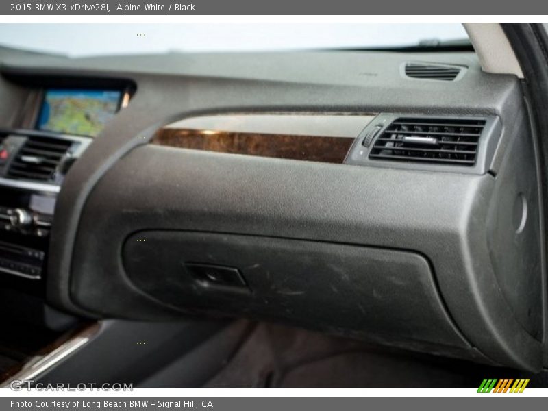 Alpine White / Black 2015 BMW X3 xDrive28i