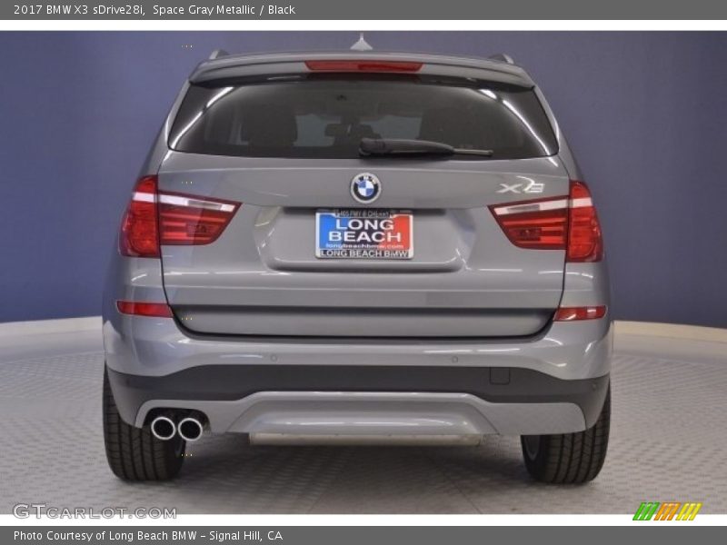 Space Gray Metallic / Black 2017 BMW X3 sDrive28i