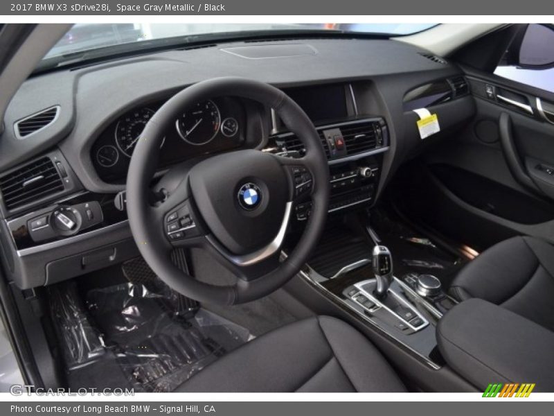 Space Gray Metallic / Black 2017 BMW X3 sDrive28i