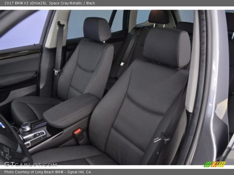 Space Gray Metallic / Black 2017 BMW X3 sDrive28i