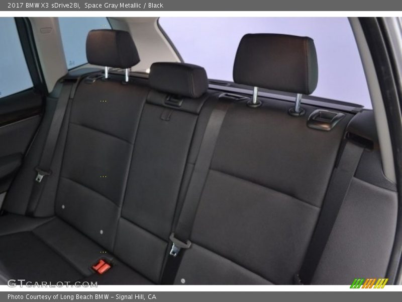 Space Gray Metallic / Black 2017 BMW X3 sDrive28i