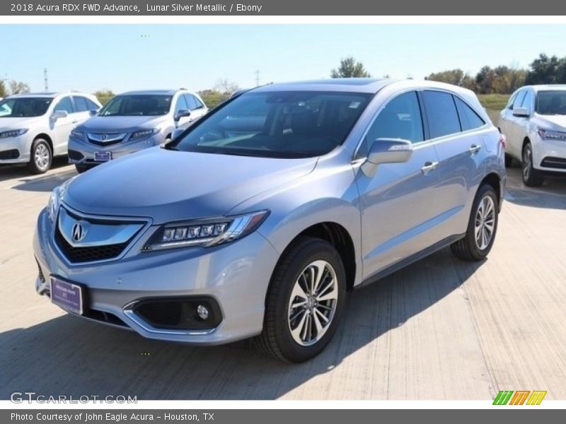 Lunar Silver Metallic / Ebony 2018 Acura RDX FWD Advance