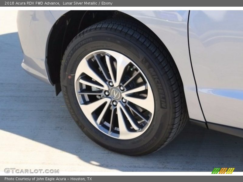 Lunar Silver Metallic / Ebony 2018 Acura RDX FWD Advance