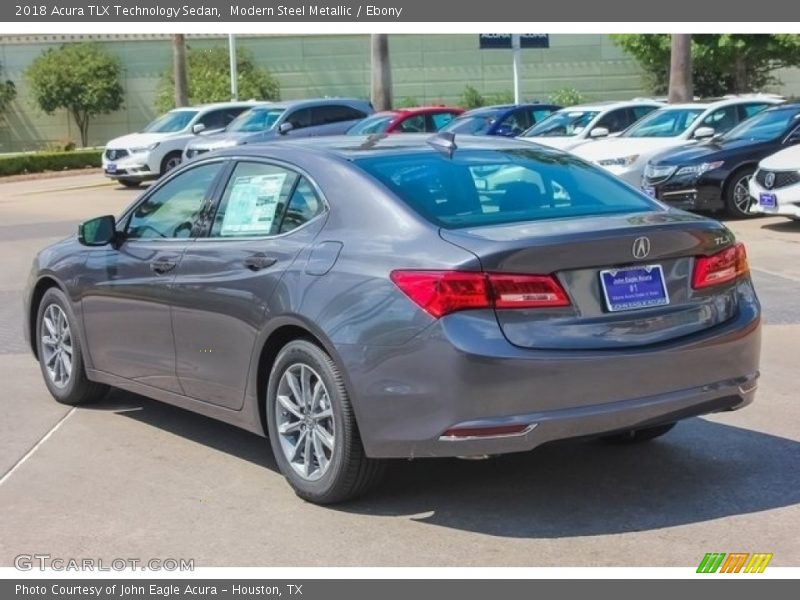 Modern Steel Metallic / Ebony 2018 Acura TLX Technology Sedan