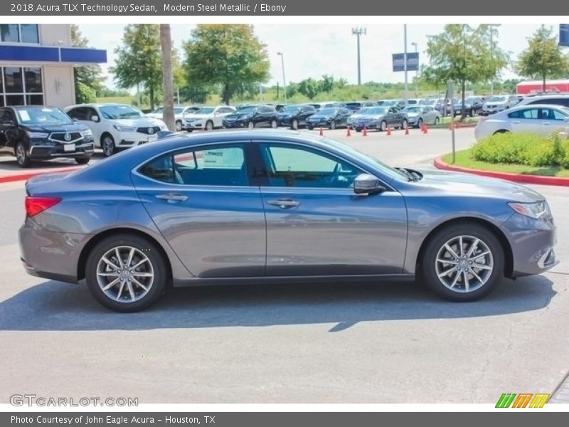 Modern Steel Metallic / Ebony 2018 Acura TLX Technology Sedan