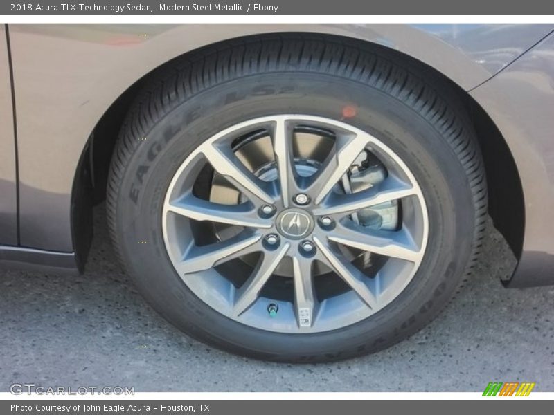 Modern Steel Metallic / Ebony 2018 Acura TLX Technology Sedan