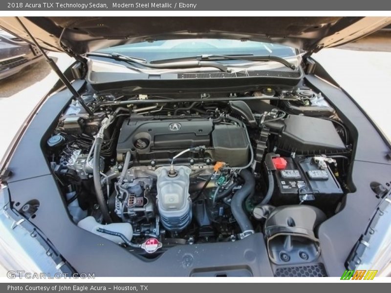 Modern Steel Metallic / Ebony 2018 Acura TLX Technology Sedan