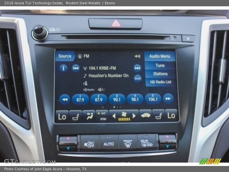 Modern Steel Metallic / Ebony 2018 Acura TLX Technology Sedan