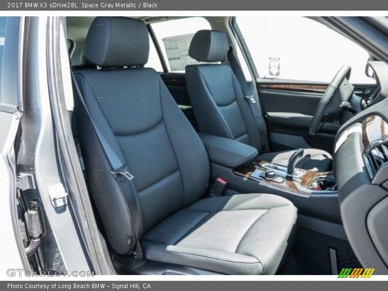 Space Gray Metallic / Black 2017 BMW X3 sDrive28i