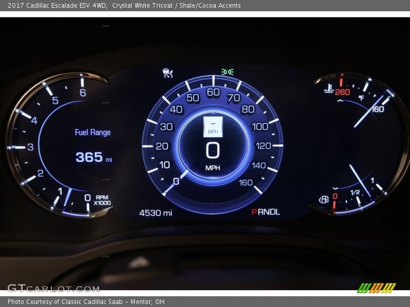  2017 Escalade ESV 4WD ESV 4WD Gauges