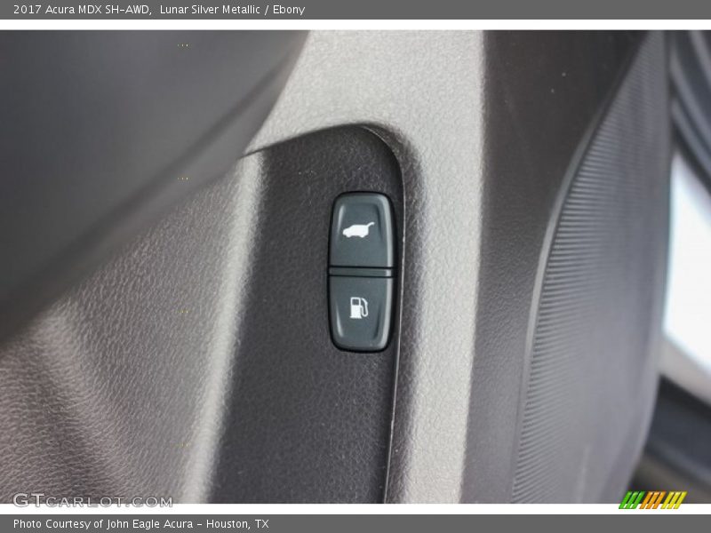 Lunar Silver Metallic / Ebony 2017 Acura MDX SH-AWD