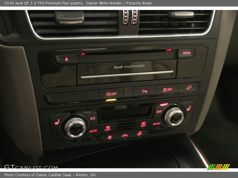 Glacier White Metallic / Pistachio Beige 2016 Audi Q5 3.0 TFSI Premium Plus quattro