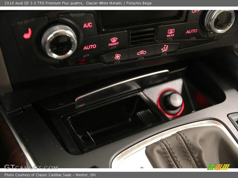 Glacier White Metallic / Pistachio Beige 2016 Audi Q5 3.0 TFSI Premium Plus quattro