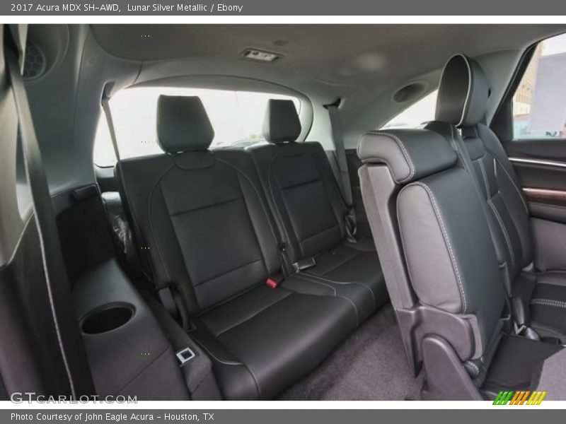 Lunar Silver Metallic / Ebony 2017 Acura MDX SH-AWD