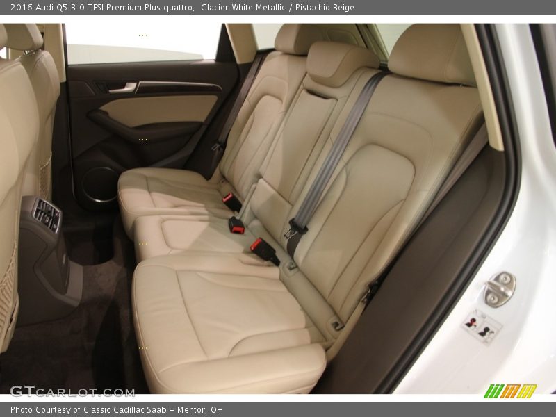 Glacier White Metallic / Pistachio Beige 2016 Audi Q5 3.0 TFSI Premium Plus quattro