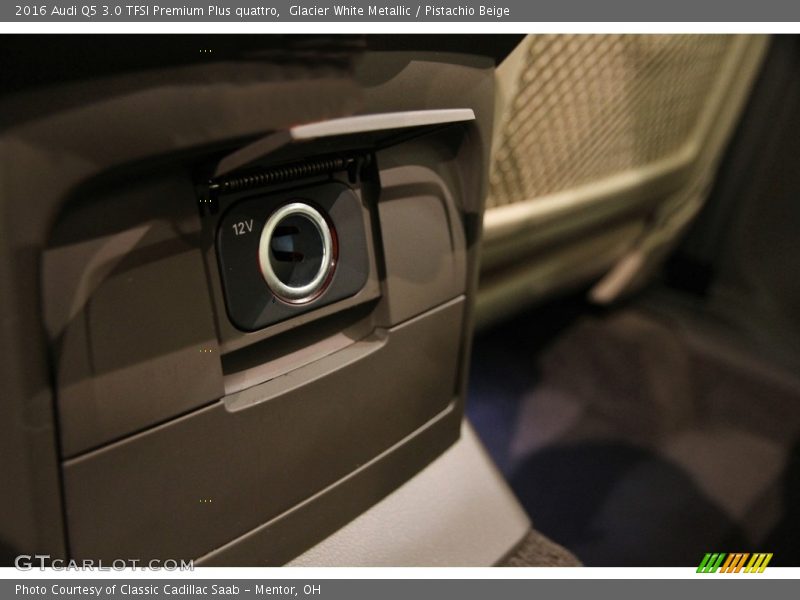 Glacier White Metallic / Pistachio Beige 2016 Audi Q5 3.0 TFSI Premium Plus quattro