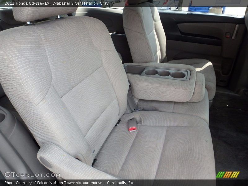 Alabaster Silver Metallic / Gray 2012 Honda Odyssey EX