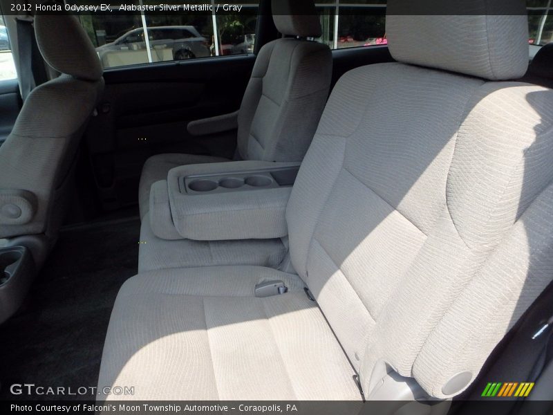 Alabaster Silver Metallic / Gray 2012 Honda Odyssey EX