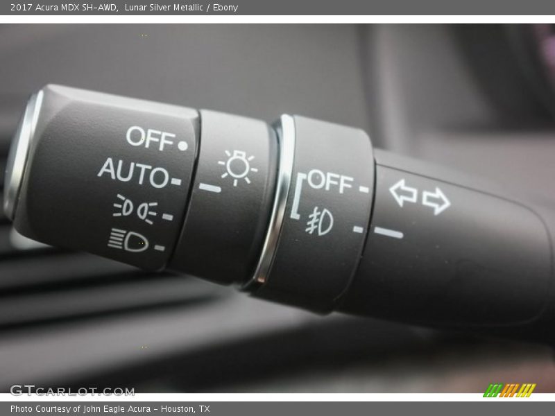Lunar Silver Metallic / Ebony 2017 Acura MDX SH-AWD