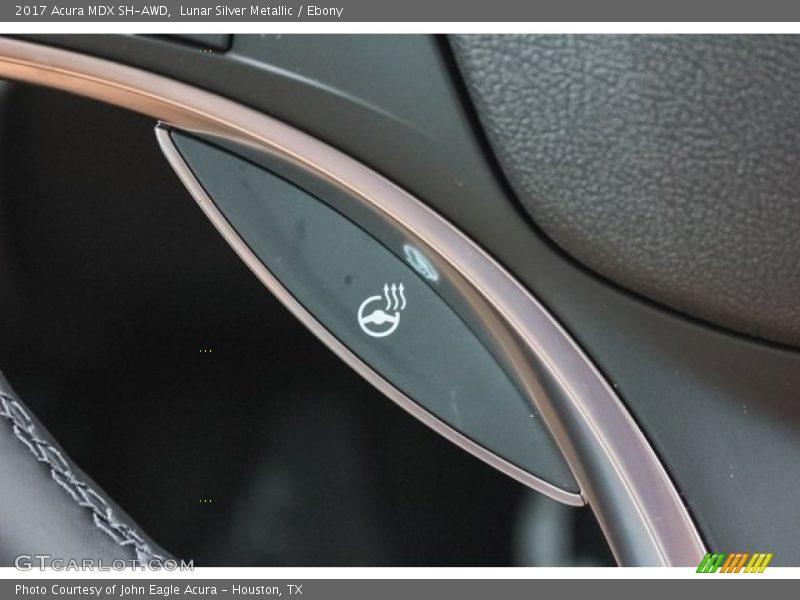 Lunar Silver Metallic / Ebony 2017 Acura MDX SH-AWD