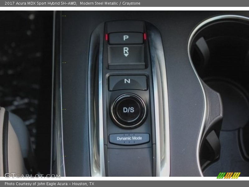 Modern Steel Metallic / Graystone 2017 Acura MDX Sport Hybrid SH-AWD