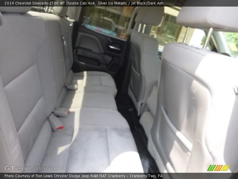 Silver Ice Metallic / Jet Black/Dark Ash 2014 Chevrolet Silverado 1500 WT Double Cab 4x4