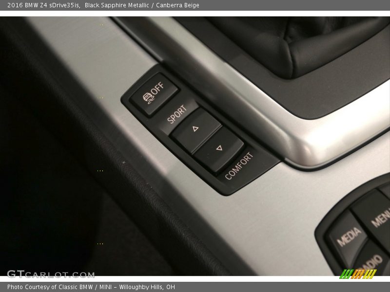 Controls of 2016 Z4 sDrive35is