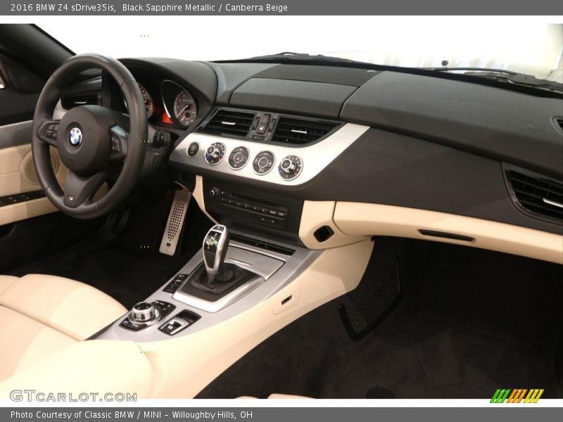 Dashboard of 2016 Z4 sDrive35is