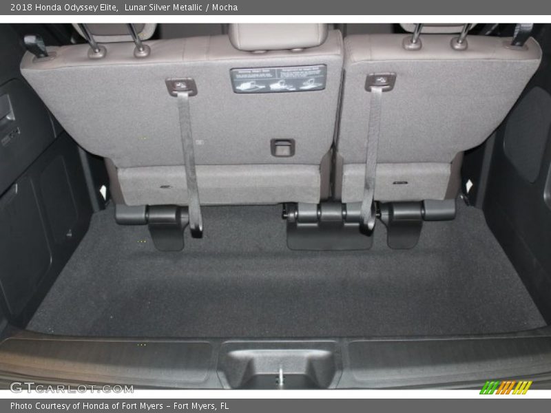 Lunar Silver Metallic / Mocha 2018 Honda Odyssey Elite