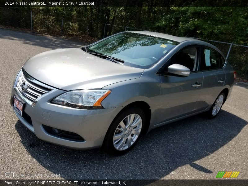 Magnetic Gray / Charcoal 2014 Nissan Sentra SL