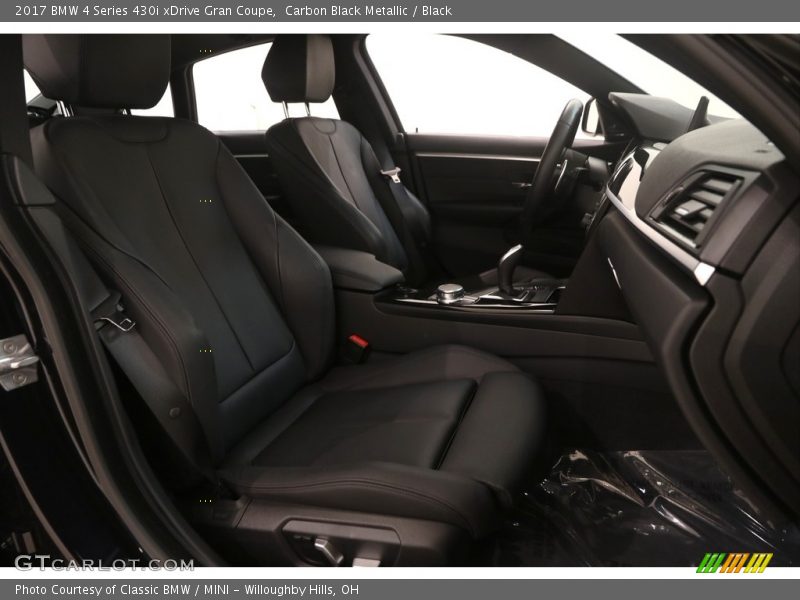 Carbon Black Metallic / Black 2017 BMW 4 Series 430i xDrive Gran Coupe