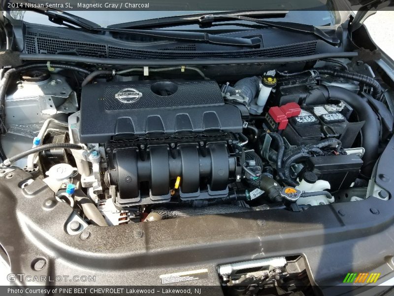 Magnetic Gray / Charcoal 2014 Nissan Sentra SL