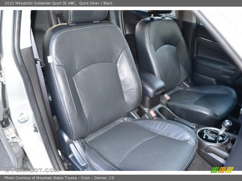 Quick Silver / Black 2015 Mitsubishi Outlander Sport SE AWC