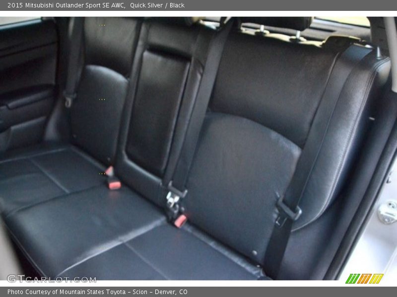 Quick Silver / Black 2015 Mitsubishi Outlander Sport SE AWC
