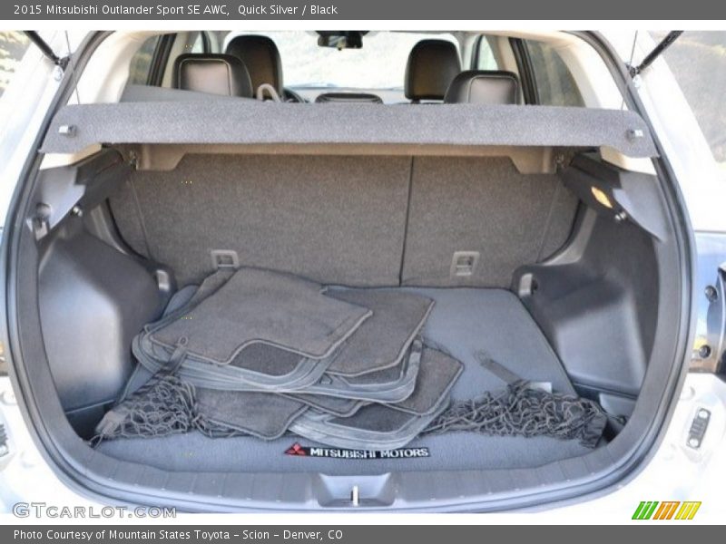 Quick Silver / Black 2015 Mitsubishi Outlander Sport SE AWC