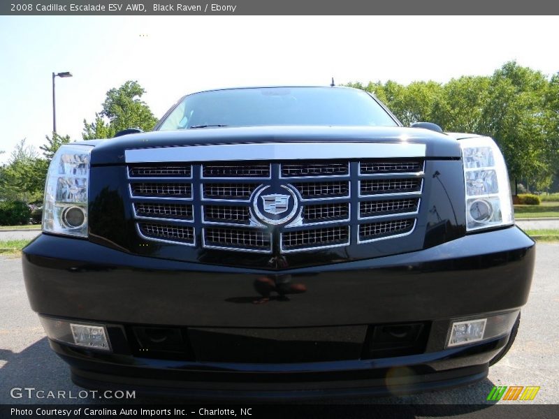 Black Raven / Ebony 2008 Cadillac Escalade ESV AWD