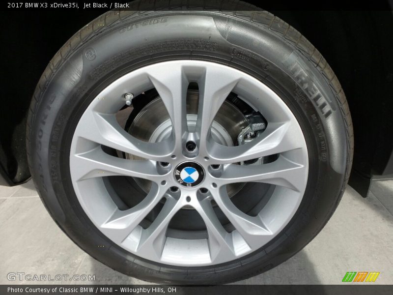 Jet Black / Black 2017 BMW X3 xDrive35i