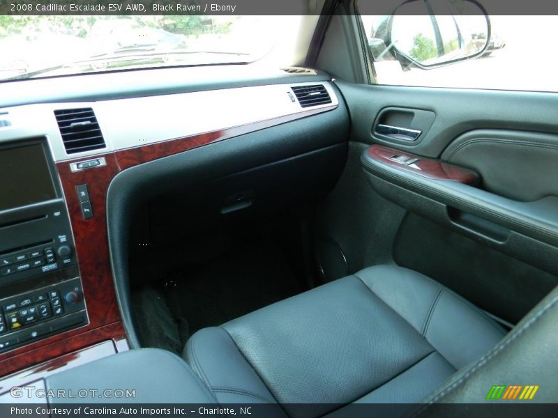 Black Raven / Ebony 2008 Cadillac Escalade ESV AWD