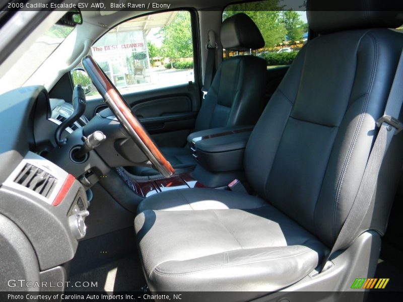 Black Raven / Ebony 2008 Cadillac Escalade ESV AWD