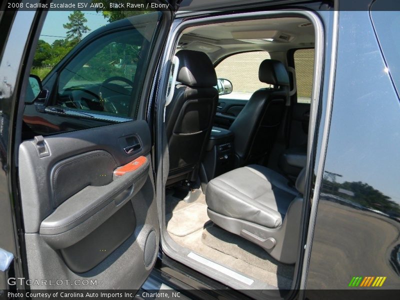 Black Raven / Ebony 2008 Cadillac Escalade ESV AWD