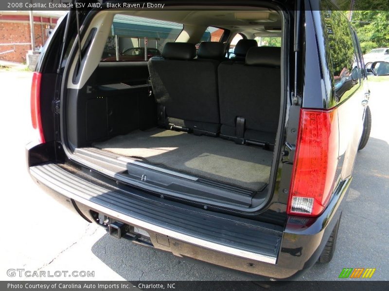 Black Raven / Ebony 2008 Cadillac Escalade ESV AWD